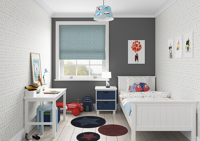 Boudoir, Peacock - Roman Blind - Image 5